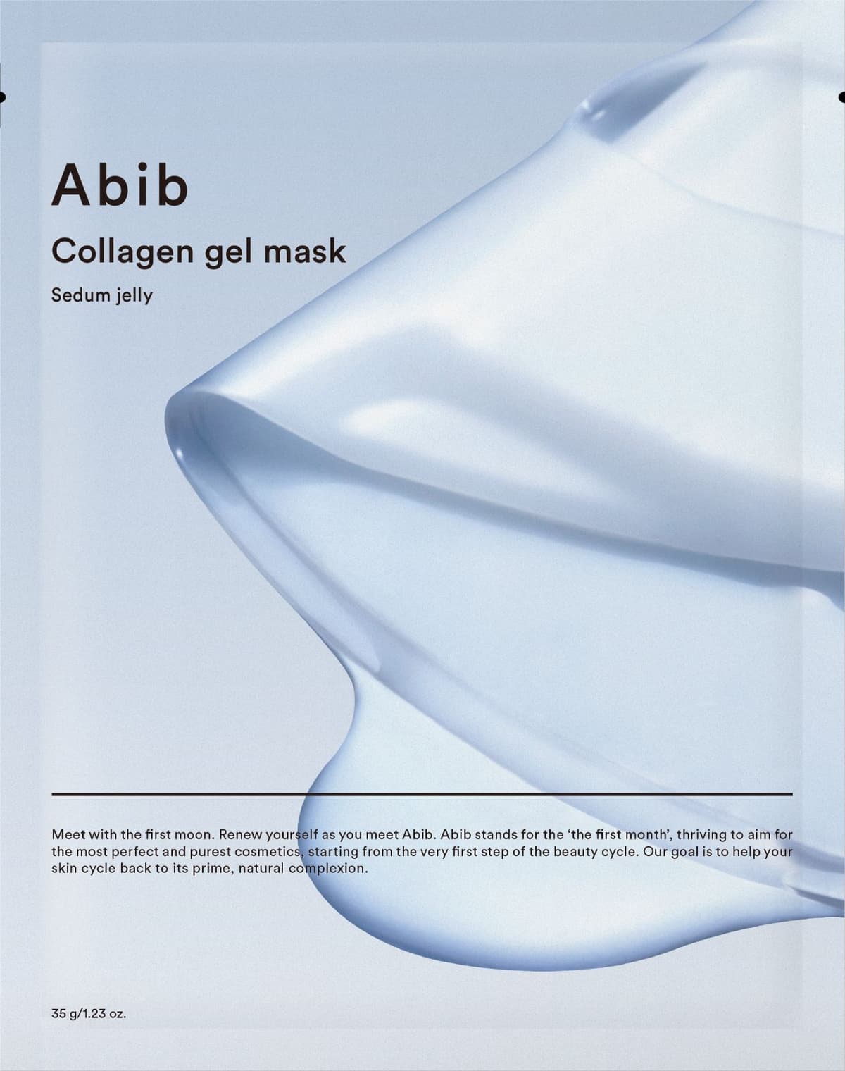 ABIB  - COLLAGEN GEL MASK SEDUM JELLY - 1 UNIDAD