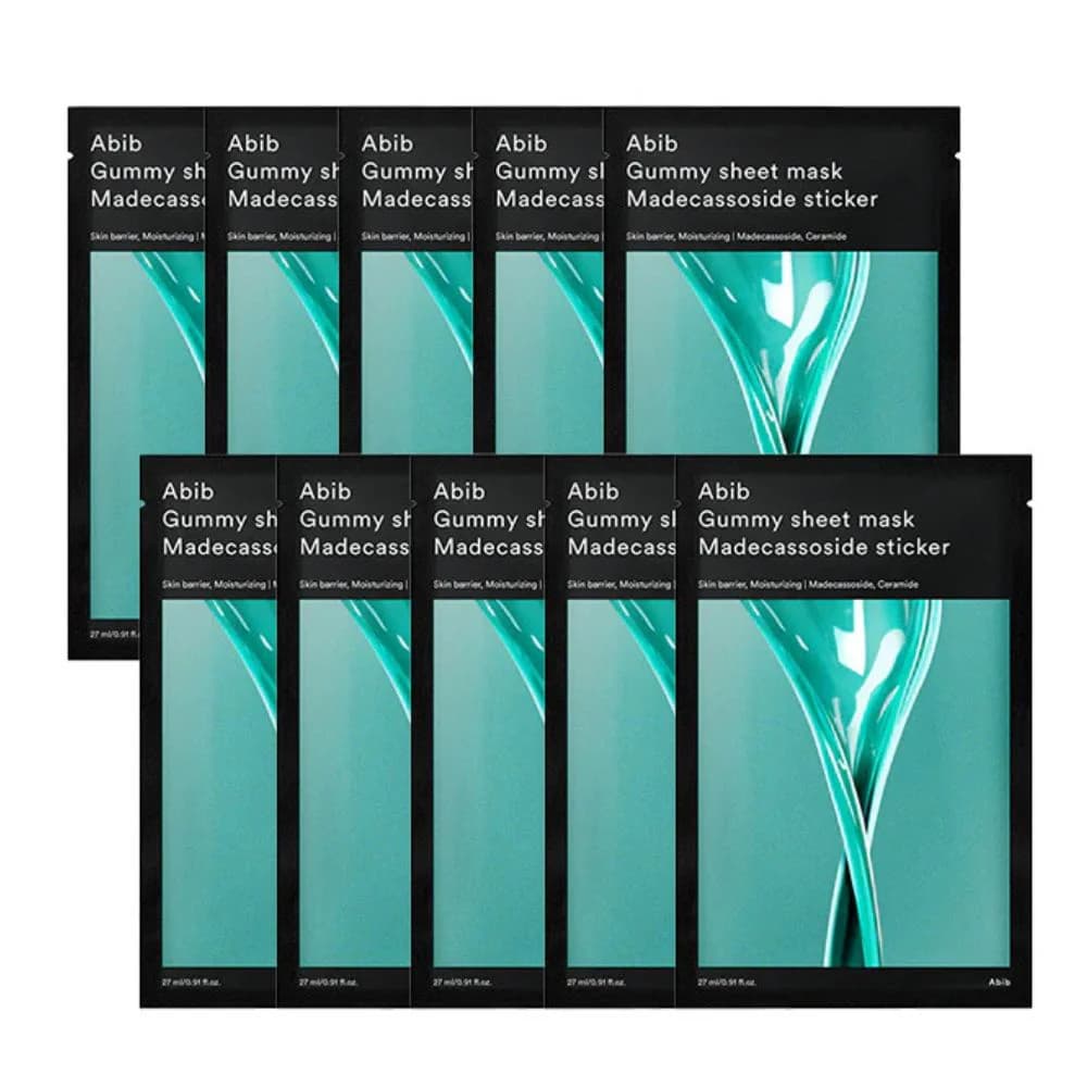 Abib-Gummy-Sheet-Mask-Madecassoside-Sticker-Set-10-Masks--1